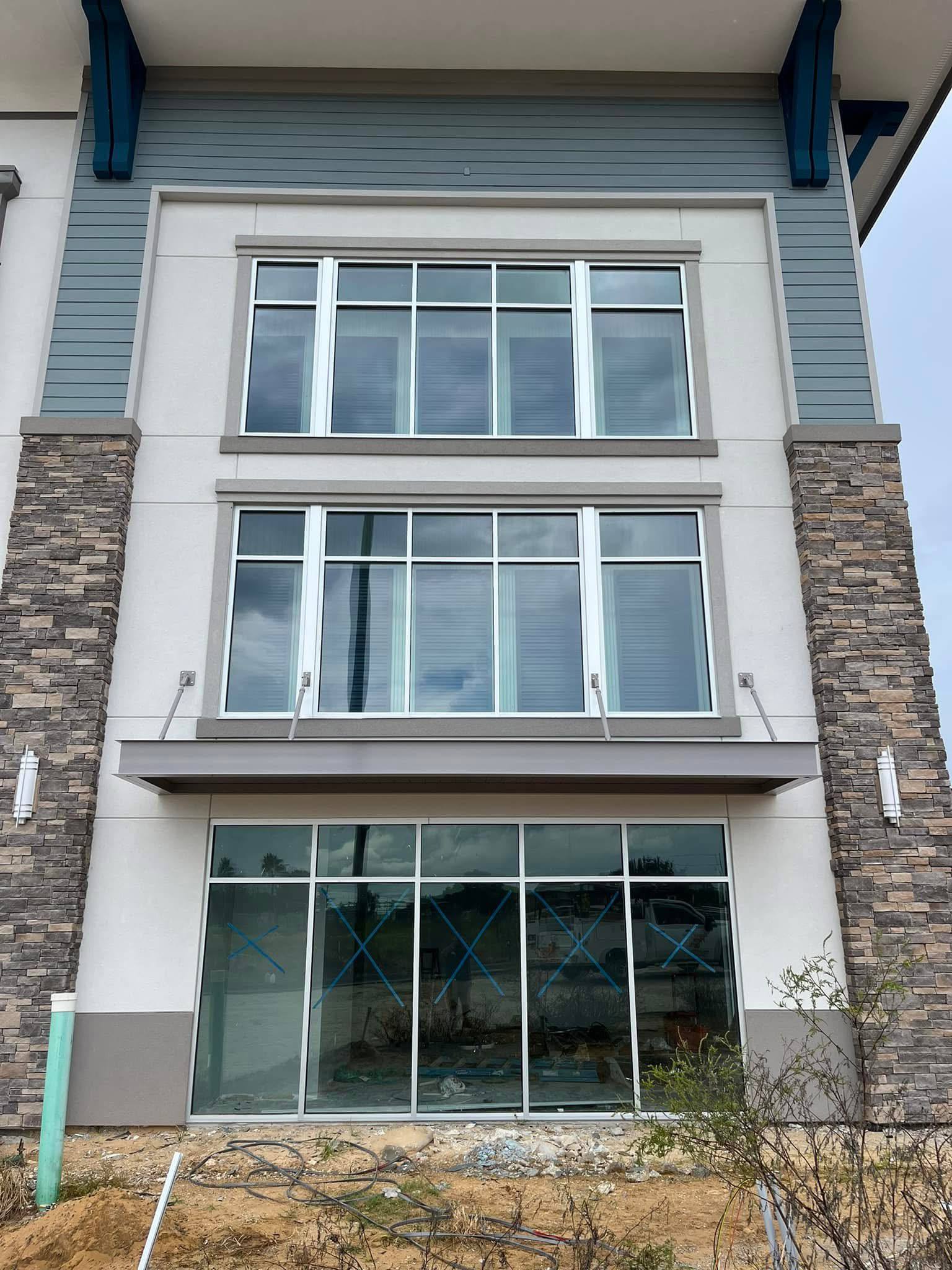 CubeSmart Self Storage glazing project photo